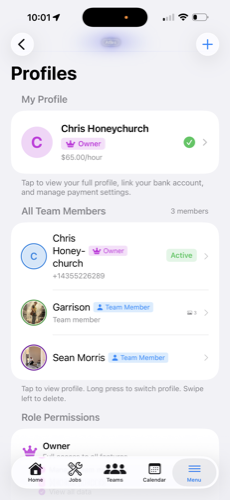 Team Profiles